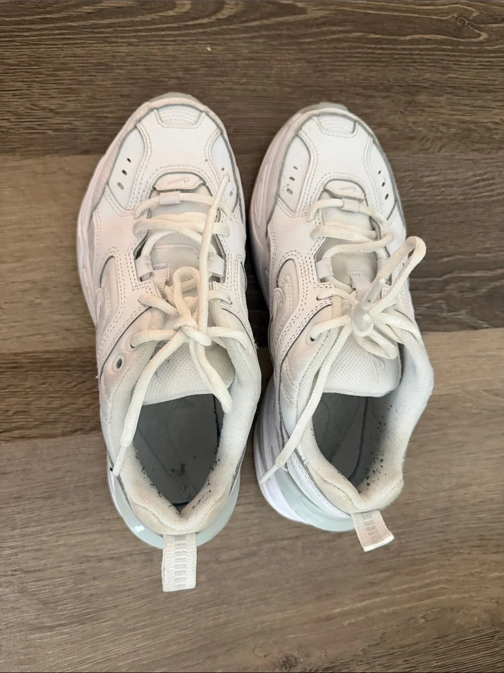 Nike White Chunky Dad Sneakers - Picture 2 of 7